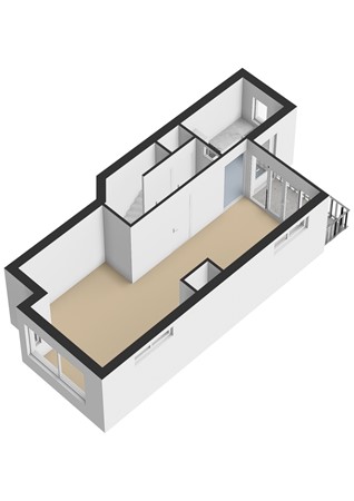 Floorplan - Cremerstraat 374, 3532 BR Utrecht